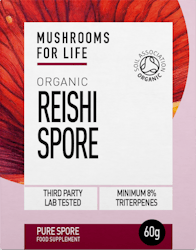 Mushrooms For Life Organic Reishi Spore 60g