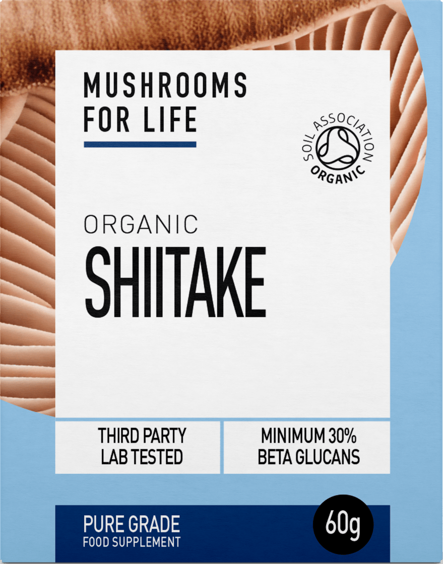 Mushrooms For Life Organic Shiitake 60g Powder