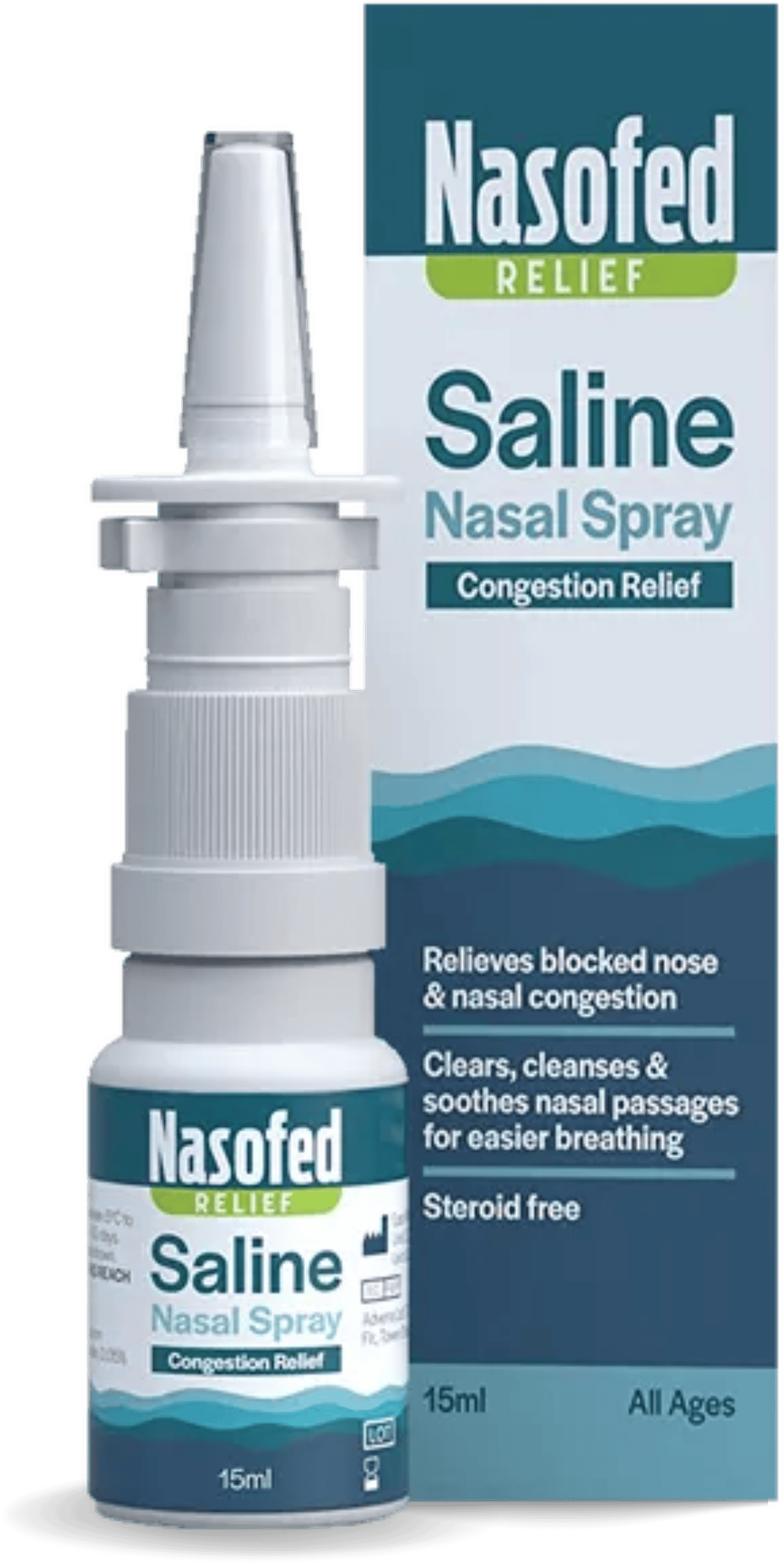 Nasofed Relief Saline Nasal Spray - 15ml