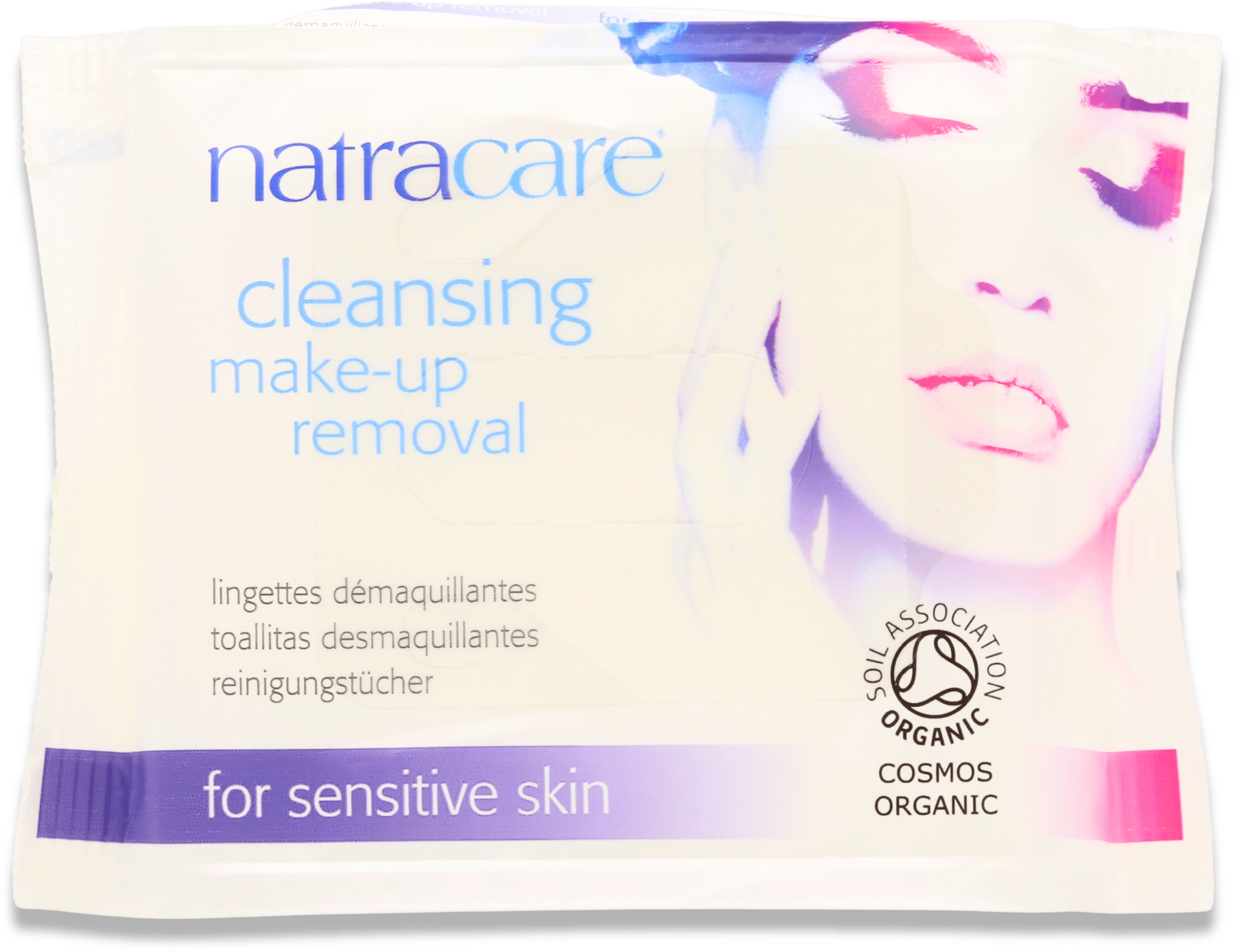 Natracare Cleansing Makeup Removal Wipes 20 Pack