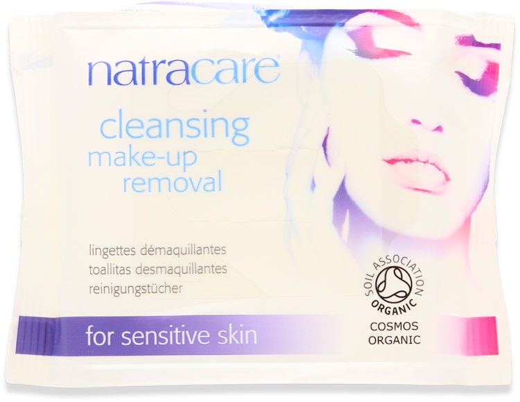 Natracare Organic Cleansing & Make-Up Removal Wipes