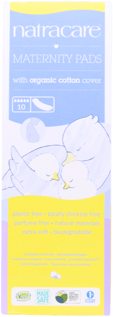 Natracare Maternity Pads 10 pack