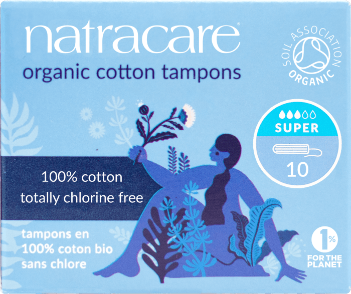 Natracare Organic Super 10 Tampons