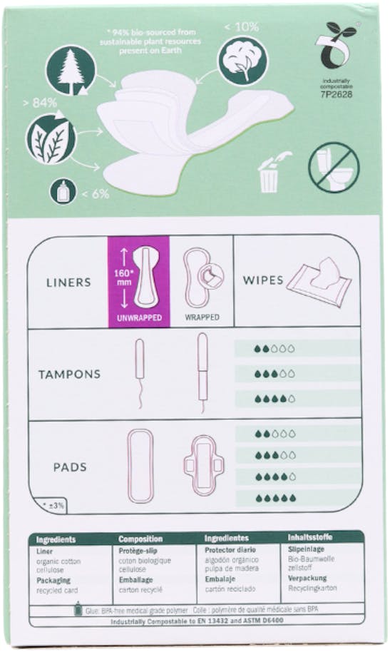 Natracare Panty Liners Tanga 30 pack - 2