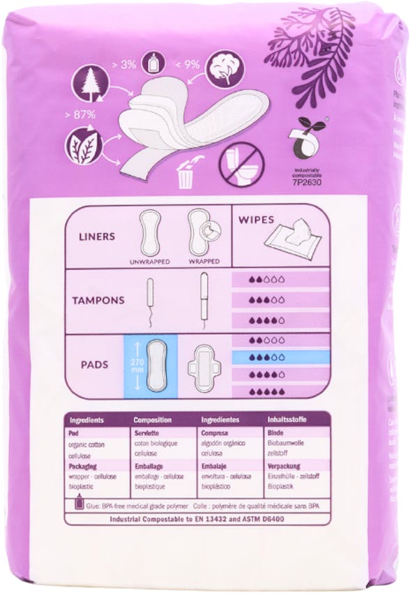 Natracare Super Maxi Pads 12 pack - 2