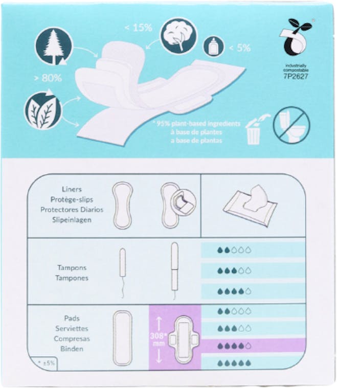 Natracare Ultra Pads Long Wings 10 pack - 2