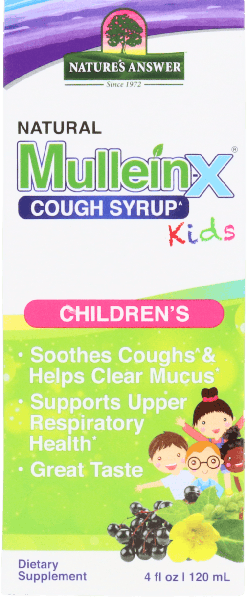 Nature's Answer Kids Natural Mullein-X Cough Syrup 120ml