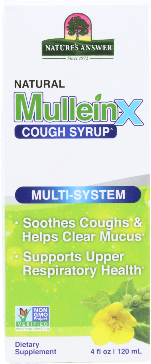 Nature's Answer Natural Mullein-X Cough Syrup 120ml