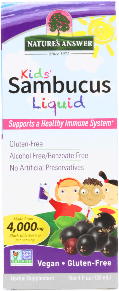 Nature's Answer Kids Sambucus Liquid Formula 120ml