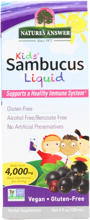 Nature's Answer Kids Sambucus Liquid Formula 120ml
