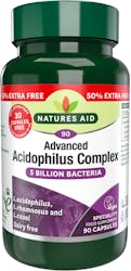 Nature's Aid Acidophilus Complex 90 Capsules