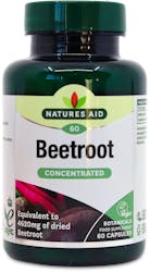 Nature's Aid Beetroot 462mg 60 Capsules