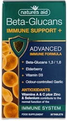 Nature's Aid Beta Glucans Immune Support + 30 Tablets