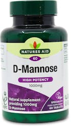 Nature's Aid D-mannose 1000mg 60 Tablets