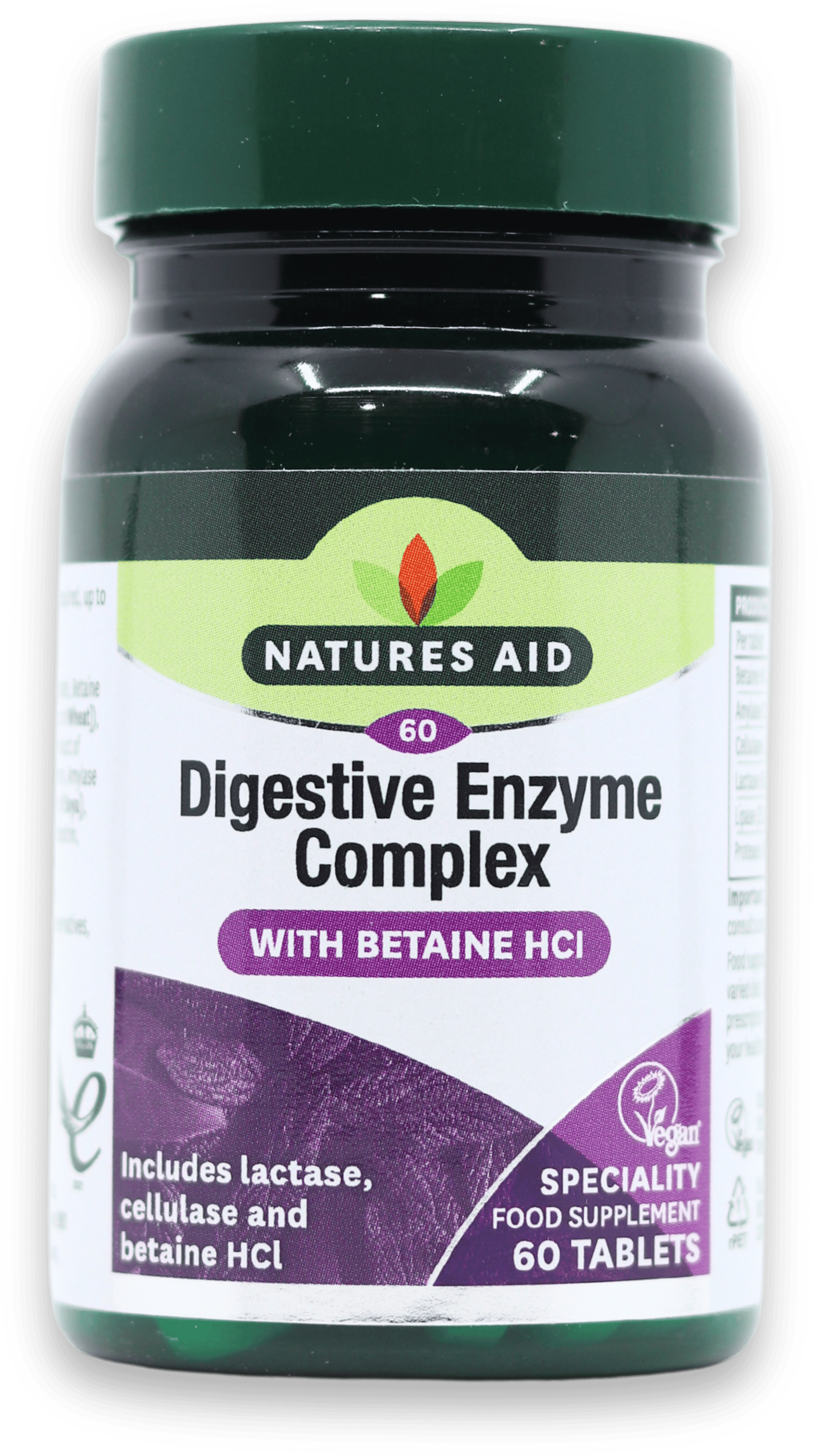 Nature's Aid Digestive Enzyme Complex 60 Tablets