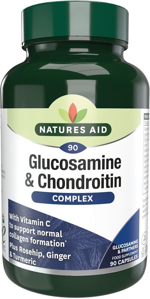 Nature's Aid Glucosamine & Chondroitin Complex 90 Capsules
