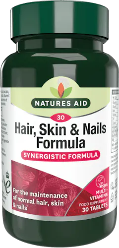 Nature's Aid Hair, Skin & Nails Formula 30 Tablets