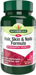 Nature's Aid Hair, Skin and Nails Formula 30 Tablets