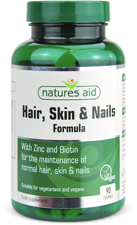 Nature's Aid Hair, Skin & Nails Formula 90 Tablets