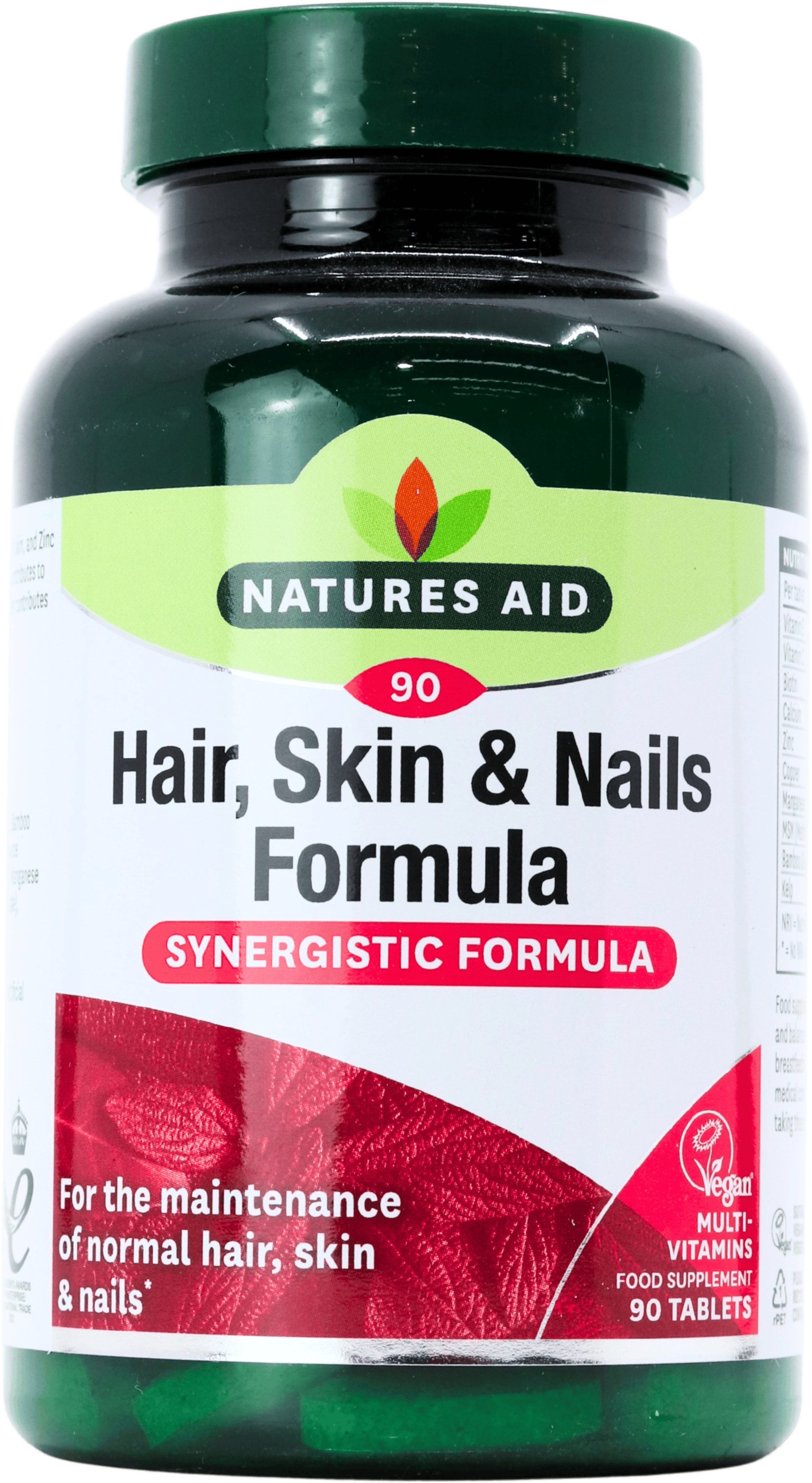 Nature's Aid Hair, Skin & Nails Formula 90 Tablets