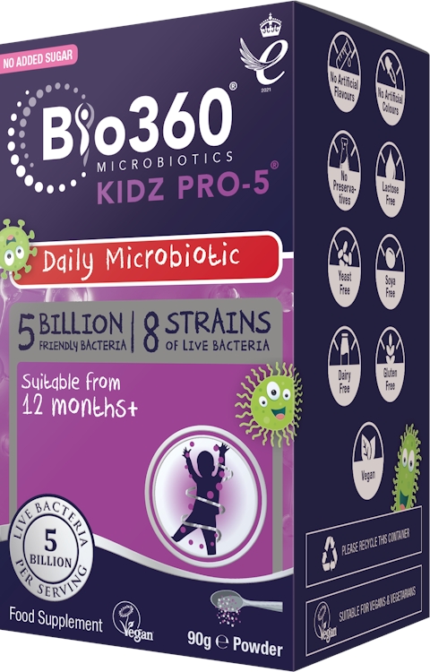 Natures Aid Kidz Pro-5 Daily Microbiotic 90g in Clear