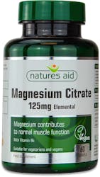 Nature's Aid Magnesium Citrate 125mg 60 Tablets