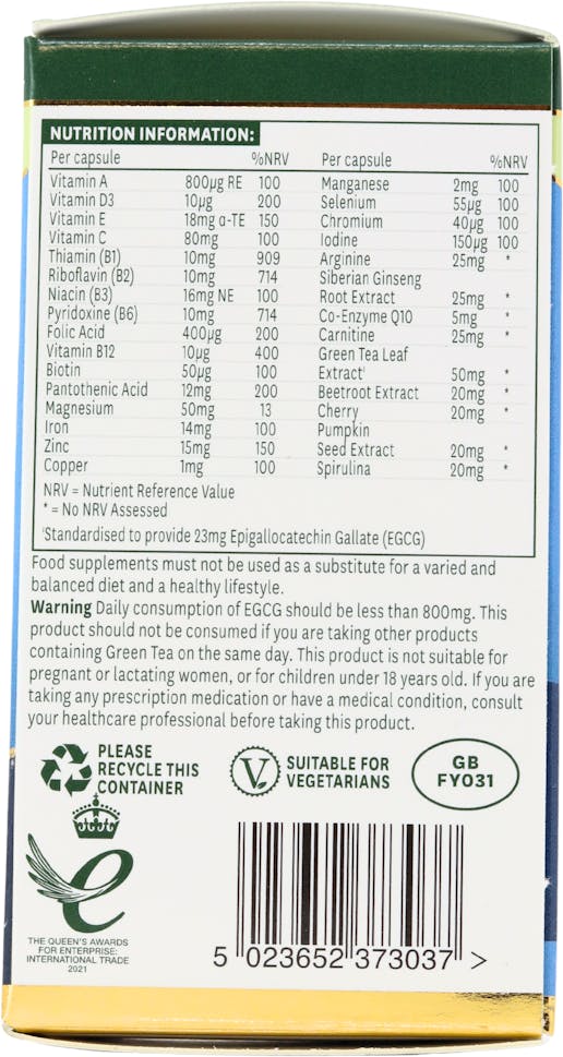 Nature's Aid Men Multi-Nutrient 30 Capsules - 3