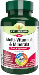 Nature's Aid Multi-Vitamins & Minerals with Iron 90 Softgels