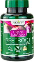 Nature's Aid Organic Beetroot 462mg 60 Capsules