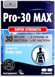 Nature's Aid Pro 30 MAX (30 Bill Bac) 60 Capsules