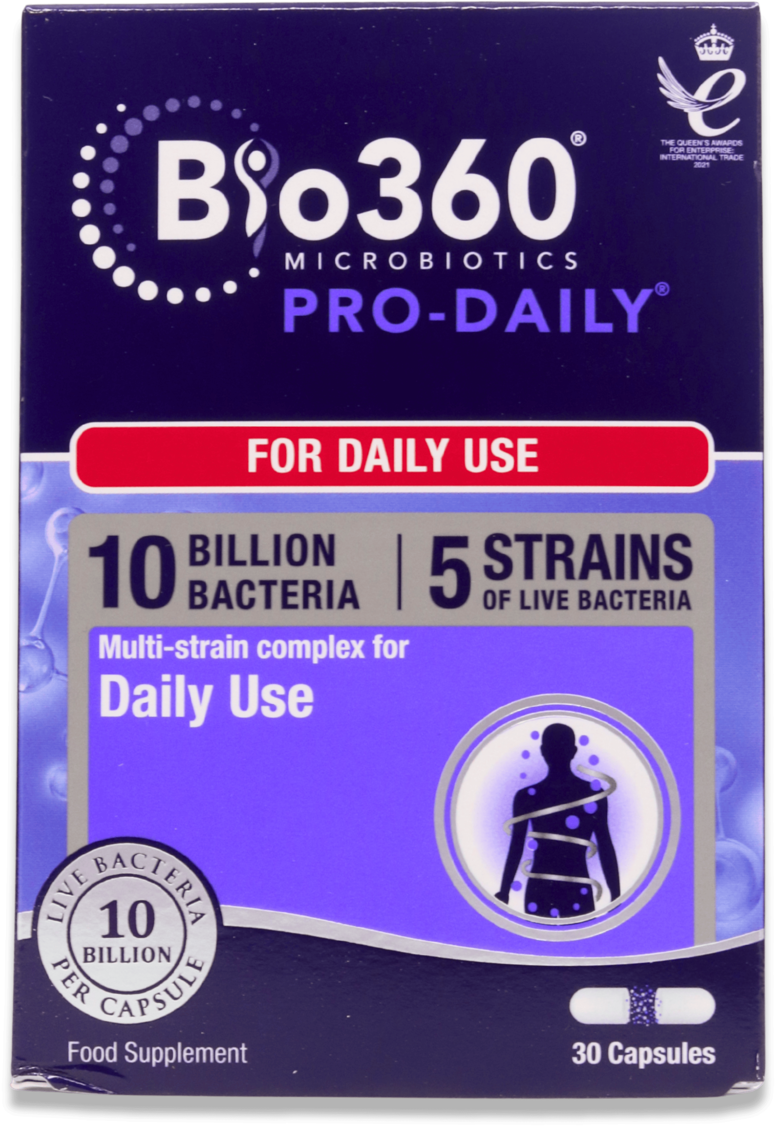 Nature's Aid Pro-Daily 10 Billion Bacteria 30 Capsules