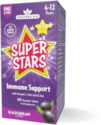 Nature's Aid Super Stars Immune Chewable Tablets