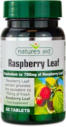 Nature's Aid Vegan Raspberry Leaf 375mg 60 tablets