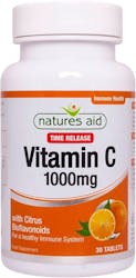 Nature's Aid Vitamin C 1000mg Low Acid 30 Tablets