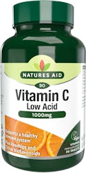 Nature's Aid Vitamin C Low Acid 1000mg 90 Tablets
