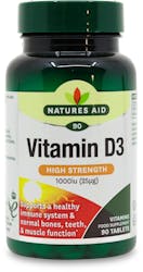 Nature's Aid Vitamin D3 1000iu (25µg)  90 Tablets