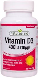 Nature's Aid Vitamin D3 400iu