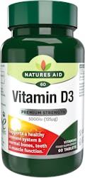 Nature's Aid Vitamin D3 60 Tablets