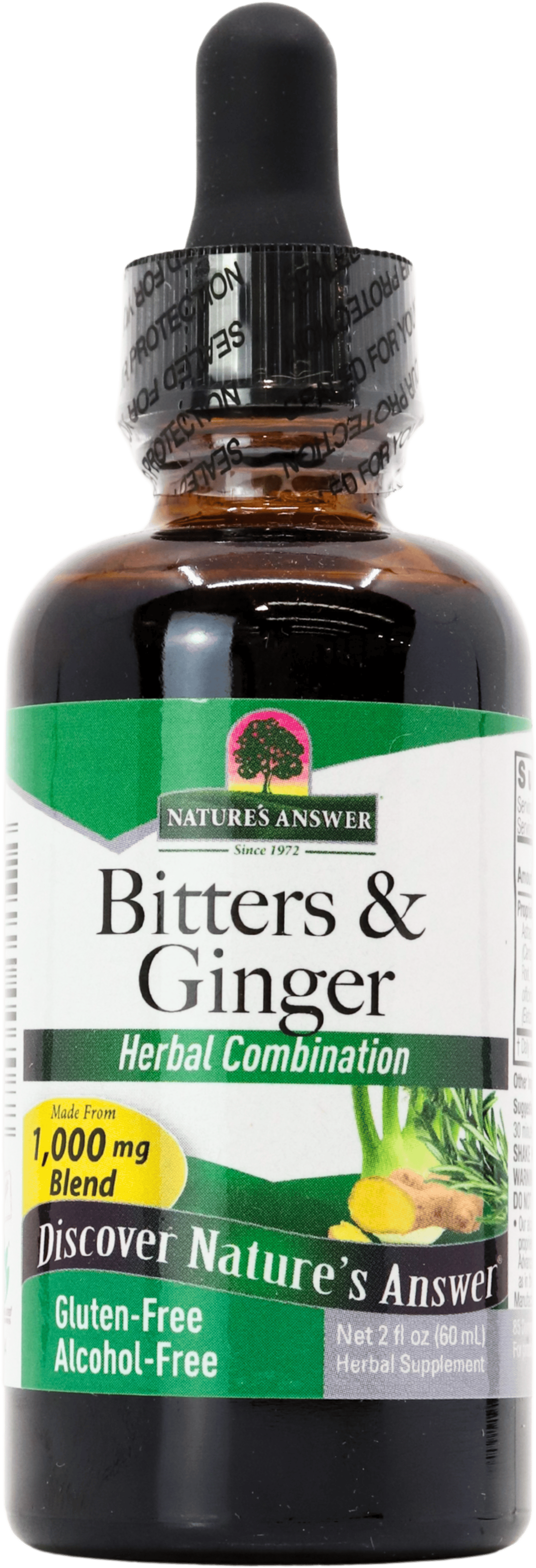 Nature's Answer Bitters & Ginger 60ml
