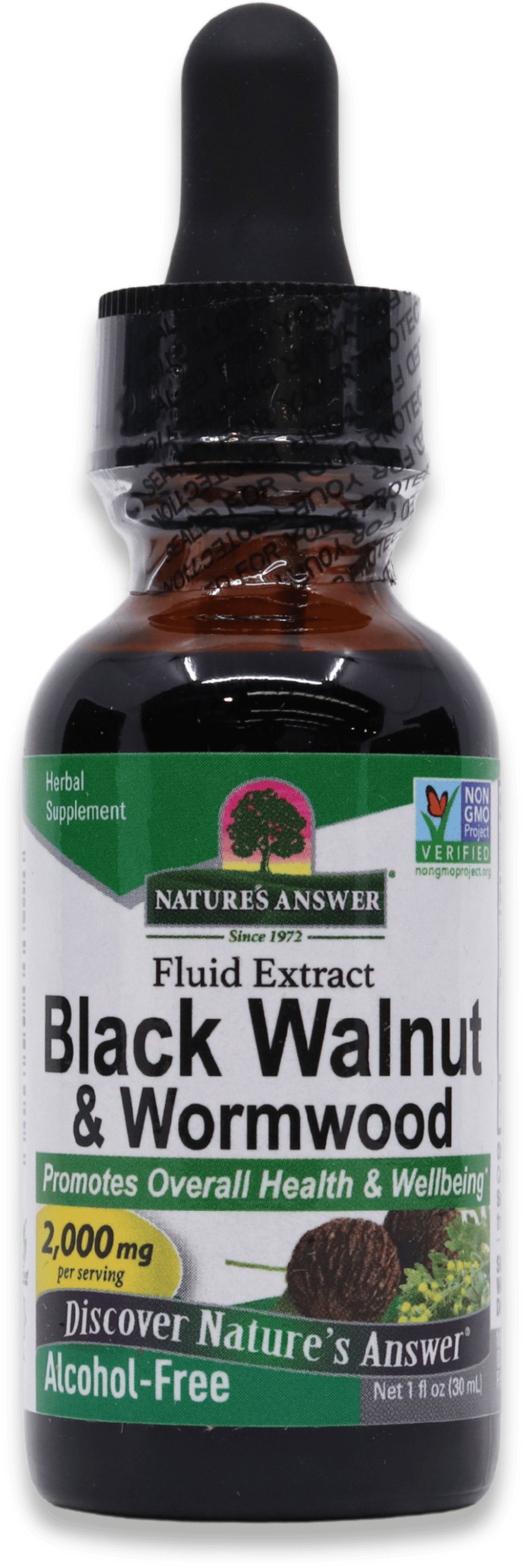 Nature's Answer Black Walnut & Wormwood 30ml