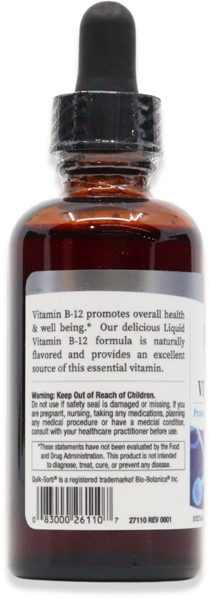 Nature's Answer Liquid Vitamin B-12 60ml - 3