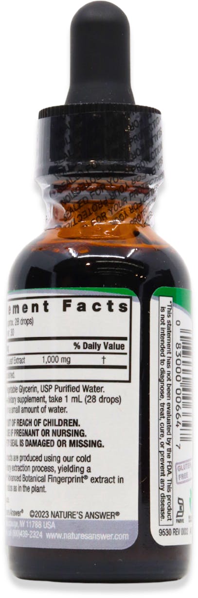 Nature's Answer Sage Leaf Extract 30ml - 3