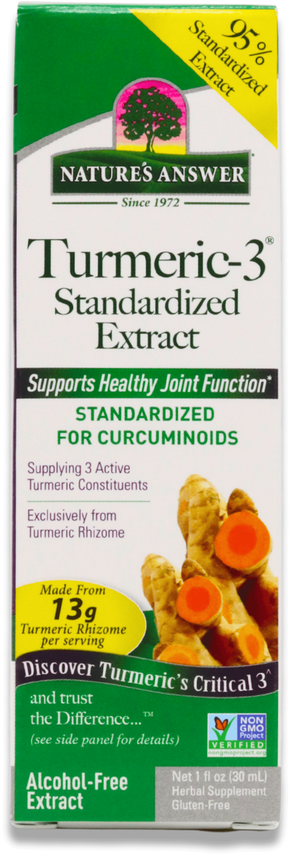 Nature's Answer Turmeric-3 Standardized Extract 30ml