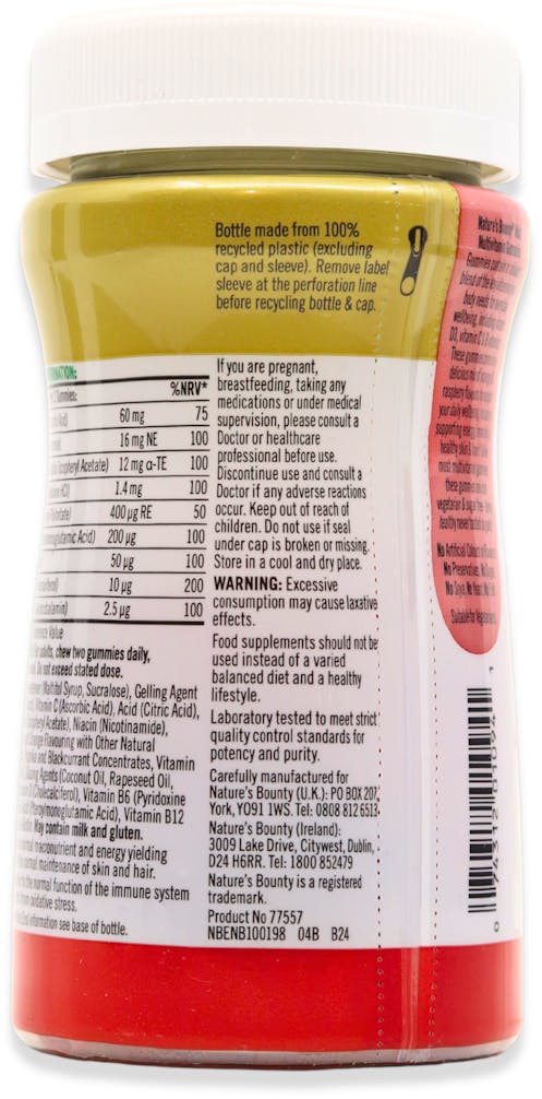 Nature's Bounty Adult Multivitamin 60 Gummies - 3
