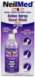 NeilMed Saline Spray All-In-One Nasal Wash 177.5g