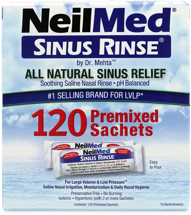 NeilMed Sinus Rinse 120 Premixed Sachets