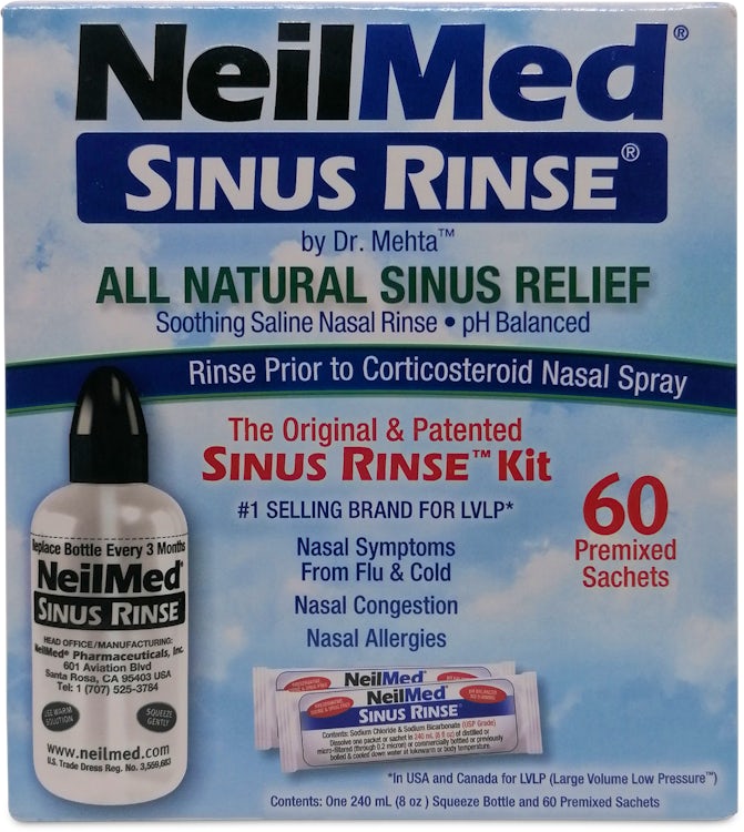 NeilMed NeilMed SINUS RINSE Paediatric Sachets Fixed Size buy in United  States with free shipping CosmoStore