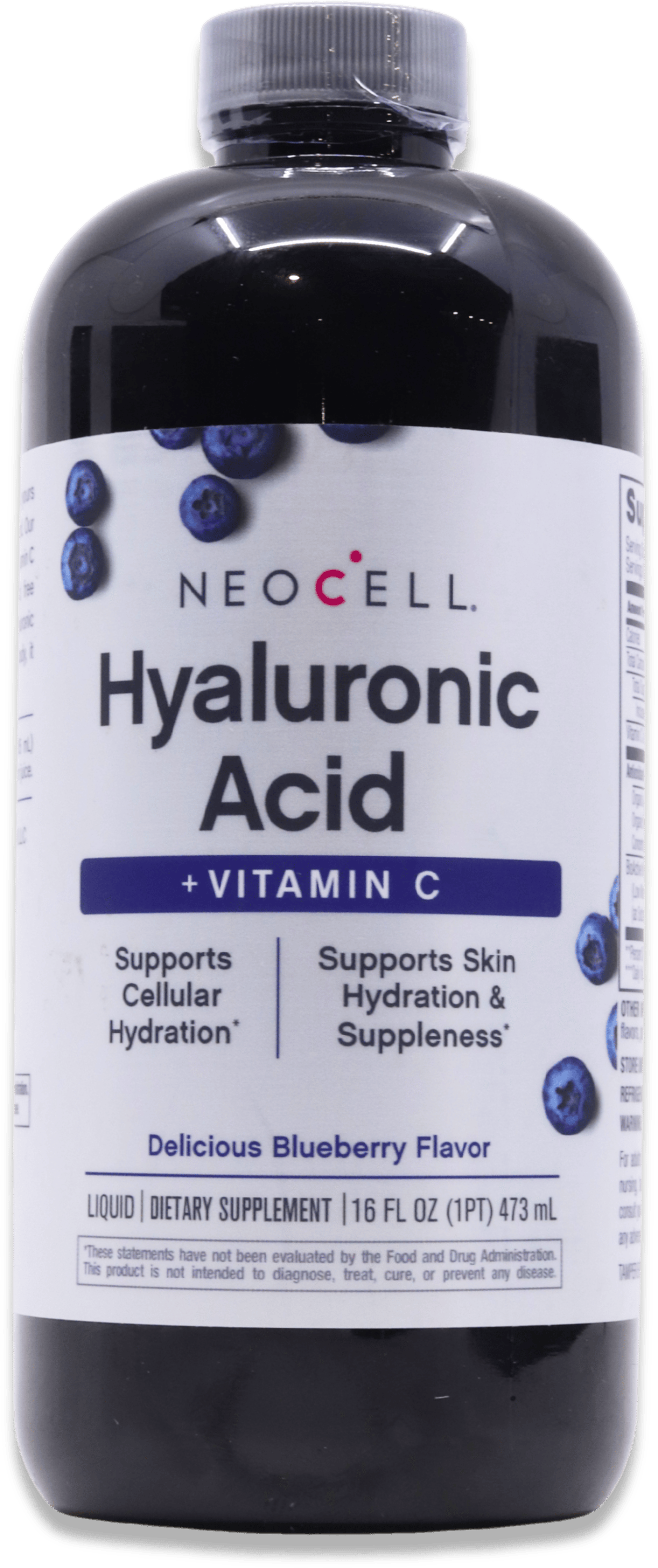Neocell Hyaluronic Acid + Vitamin C Delicious Blueberry 473ml