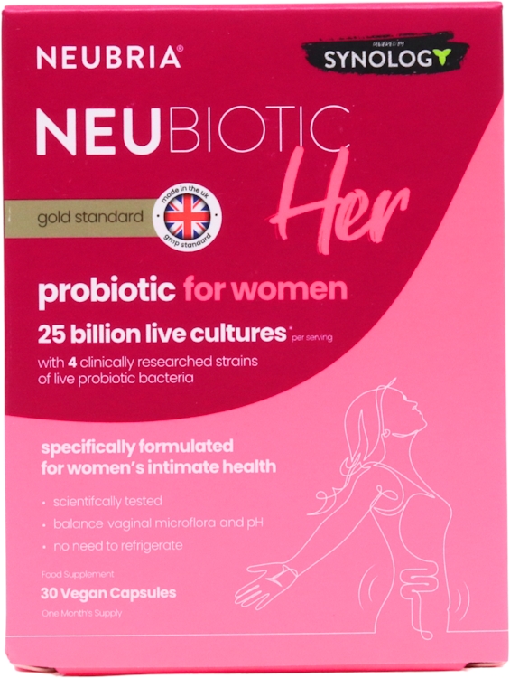 Neubiotic Her Female Probiotic for Women 30 Vegan Capsules