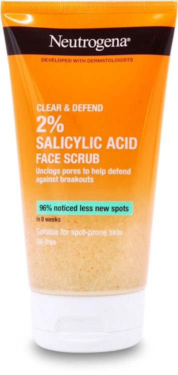 Photos - Facial / Body Cleansing Product Neutrogena Clear & Defend 150ml Face Scrub 